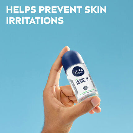 Nivea Deodorant Roll On Men Sensitive Prot 50mL