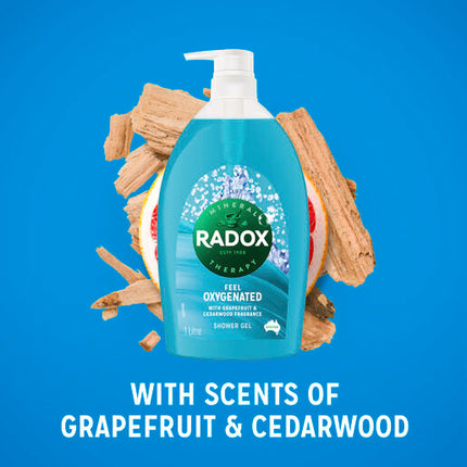 Radox Shower Gel Feel Oxygenated 1L