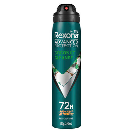 Rexona Men Antiperspirant Advanced Coconut Cleanse 220ml