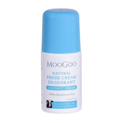MooGoo Fresh Cream Deodorant Coconut Cream 60ml