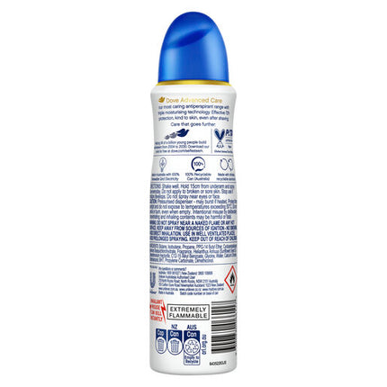 Dove Advanced Care Antiperspirant Aerosol Deodorant Original  150 ML