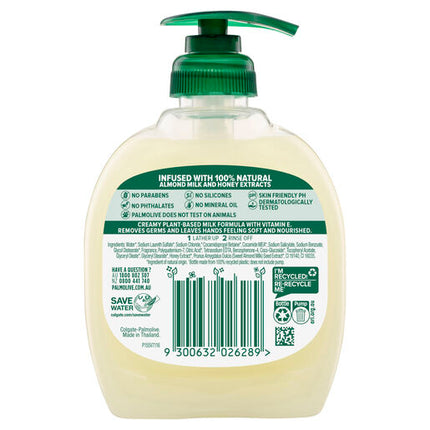 Palmolive Naturals Milk and Honey Hand Wash 250mL