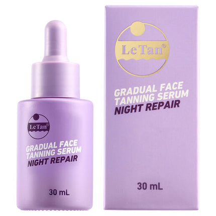 Le Tan Gradual Face Tanning Serum Night Repair 30ml