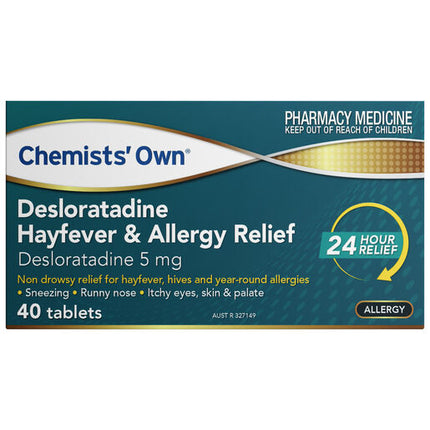 Chemists' Own Desloratadine 5mg Tablets 40