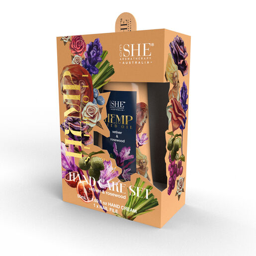 SHE Hemp Hand Care Pack Vetiver & Rosewood
