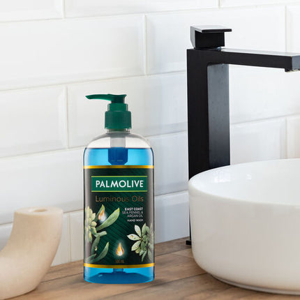 Palmolive Luminous Oils Hand Wash East Coast Sea Fennel & Argan Oil 500mL Pump