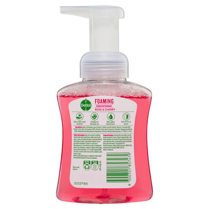 Dettol Foaming Antibacterial Hand Wash Rose and Cherry 250ml
