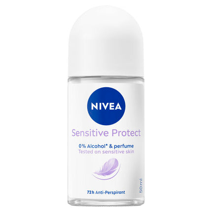 Nivea Deodorant Roll On Sensitive Protect 50mL