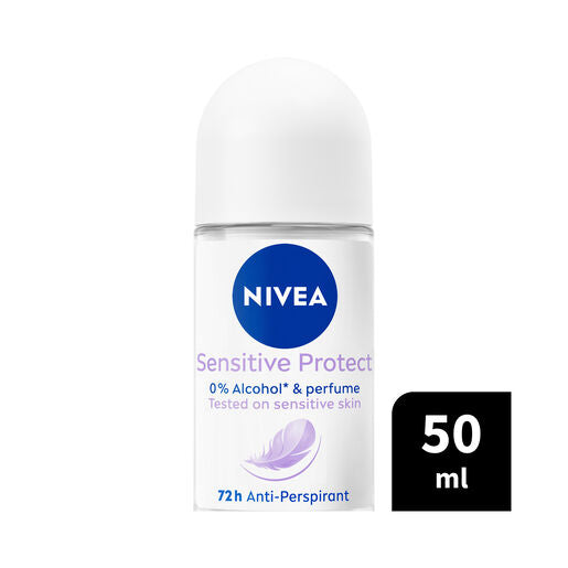 Nivea Deodorant Roll On Sensitive Protect 50mL