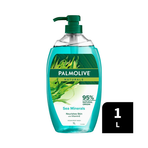 Palmolive Naturals Sea Minerals Body Wash 1L