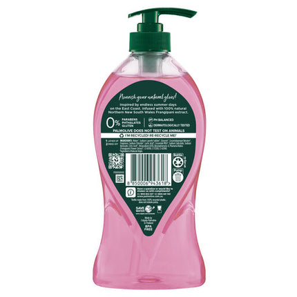 Palmolive Luminous Oils Body Wash 750mL, Far North Queensland Frangipani & Coconut, Nourish & Glow