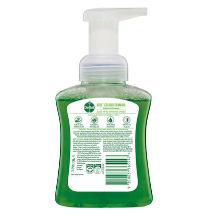 Dettol Kids Colour Foaming Hand Wash Aloe Vera 250ml