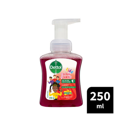 Dettol Kids Colour Foaming Hand Wash Berry 250ml