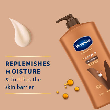 Vaseline Intensive Care Cocoa Glow Body Lotion 750mL