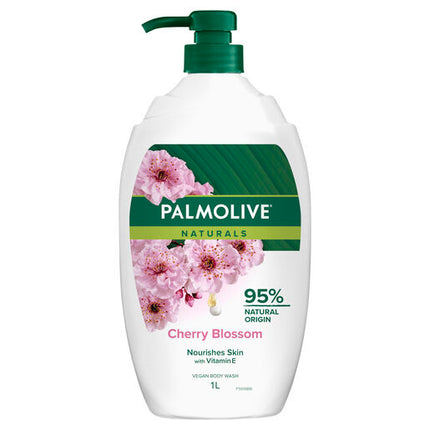 Palmolive Naturals Milk & Cherry Blossom Body Wash 1L