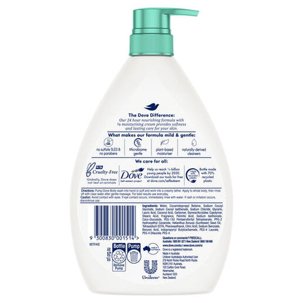 Dove Sensitive Body Wash 1L