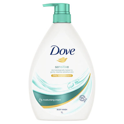 Dove Sensitive Body Wash 1L