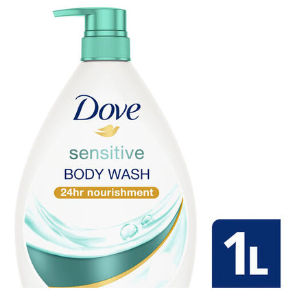 Dove Sensitive Body Wash 1L