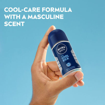 Nivea Deodorant Roll On Men Cool Kick 50mL