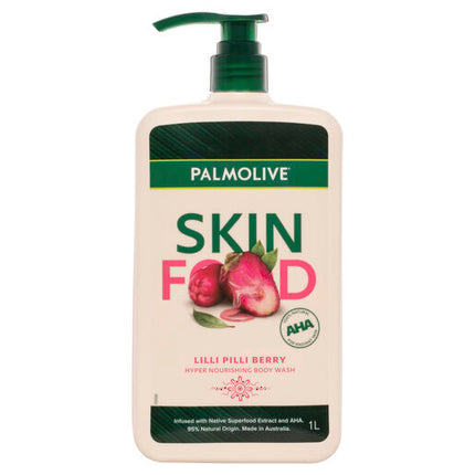 Palmolive Skin Food Lilli Pilli Berry Body Wash 1L