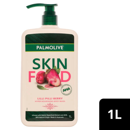 Palmolive Skin Food Lilli Pilli Berry Body Wash 1L