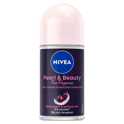 Nivea Deodorant Roll On Black Pearls 50ml