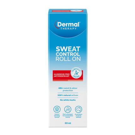 Dermal Therapy Sweat Control Roll On 60ml