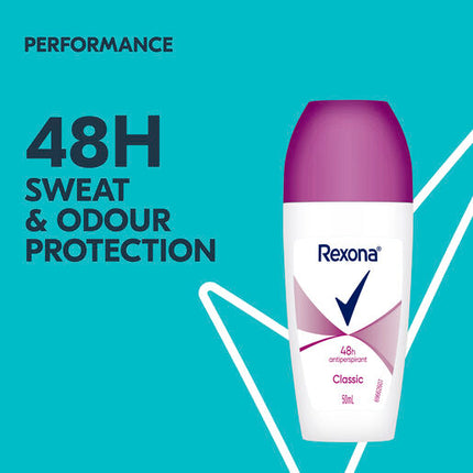 Rexona Women Antiperspirant Roll On Classic 50mL