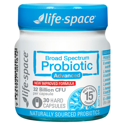Life-Space Broad Spectrum Probiotic Advanced 30 Hard Capsules