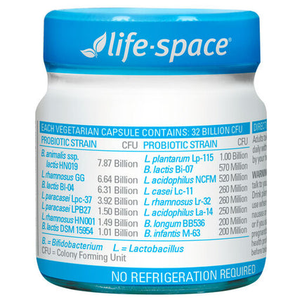 Life-Space Broad Spectrum Probiotic Advanced 30 Hard Capsules