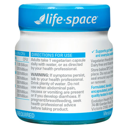 Life-Space Broad Spectrum Probiotic Advanced 30 Hard Capsules