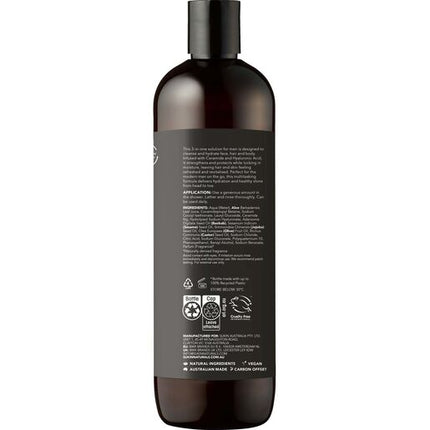 Sukin For Men 3-in-1 Wash 500mL
