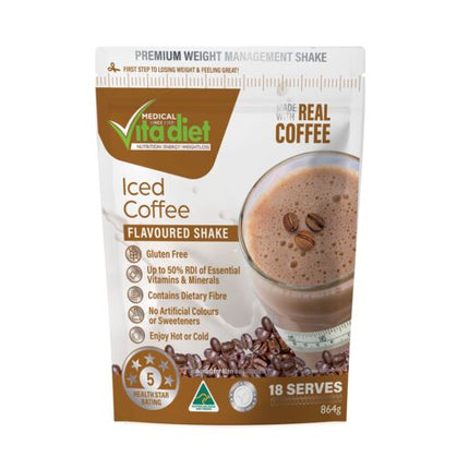 Vita Diet Iced Coffee Pouch 18 Pack