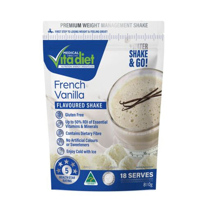 Vita Diet French Vanilla Pouch 18 Pack