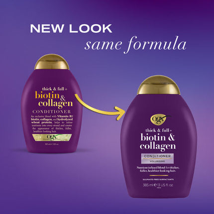 OGX Thick & Full + Biotin & Collagen Conditioner 385mL