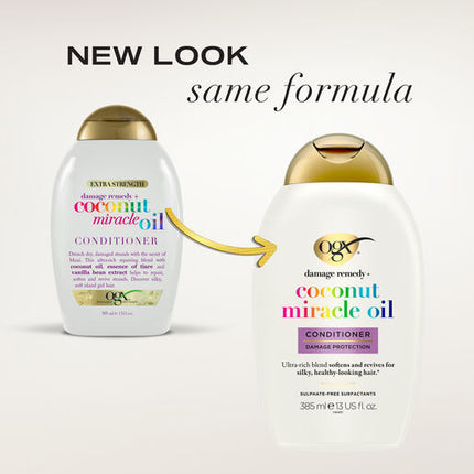 OGX Coconut Miracle Oil Extra Strength Conditioner 385mL