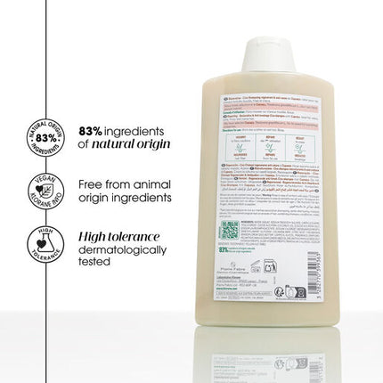 Klorane Shampoo With Organic Cupuacu Butter 400ml