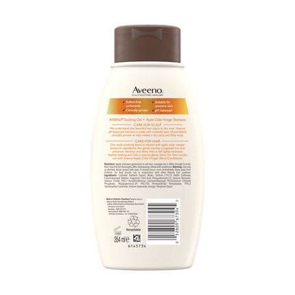 Aveeno Apple Cider Vinegar Blend Shampoo 354ml