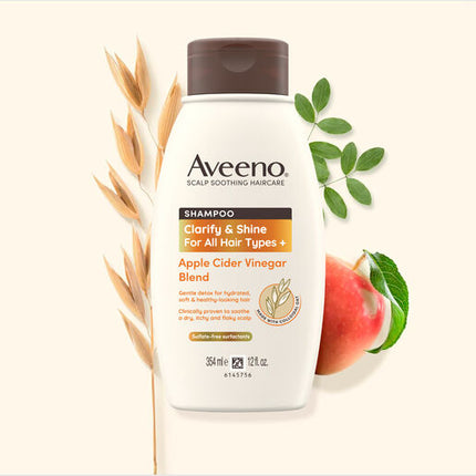 Aveeno Apple Cider Vinegar Blend Shampoo 354ml