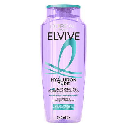 L'Oréal Paris Elvive Hyaluron Pure Shampoo 340ml