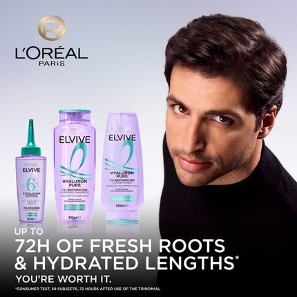 L'Oréal Paris Elvive Hyaluron Pure Shampoo 340ml