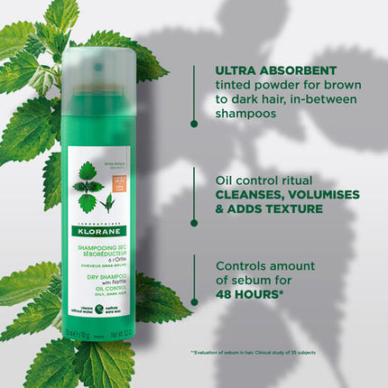 Klorane Tinted Nettle Dry Shampoo 150mL