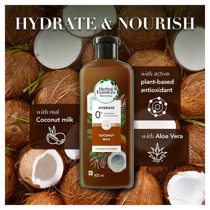 Herbal Essences Bio Renew Coconut Milk Conditioner 400mL
