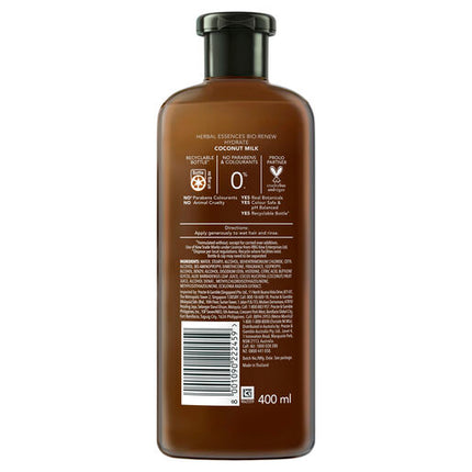 Herbal Essences Bio Renew Coconut Milk Conditioner 400mL