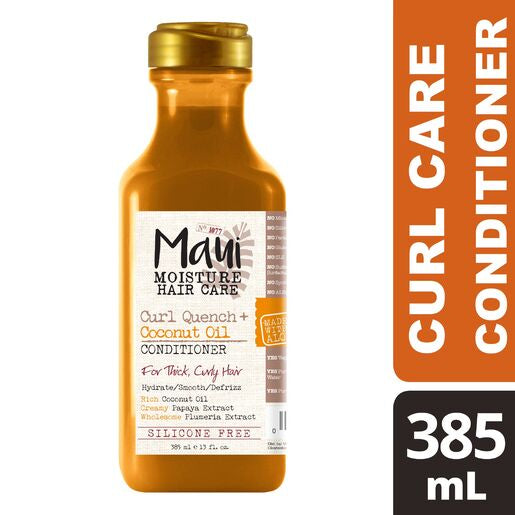 Maui Moisture Curl Quench + Hydrating Coconut Oil Conditioner 385ml