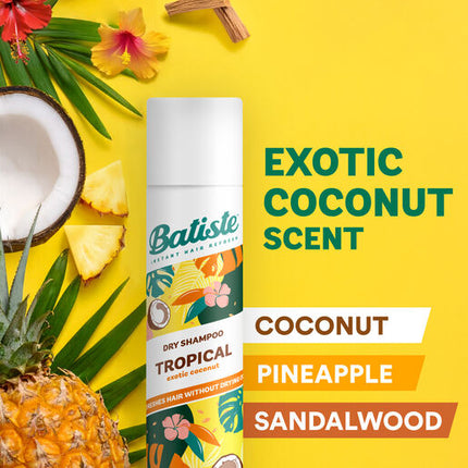 Batiste Dry Shampoo Tropical 350ml