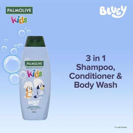 Palmolive Kids 3in1 Body Bath Hair Bluey Berry 350ml