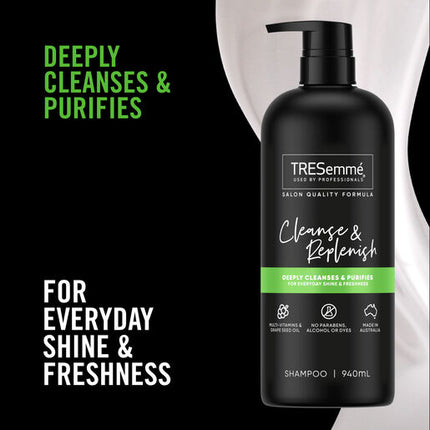 Tresemme Cleanse & Replenish Shampoo 940ml