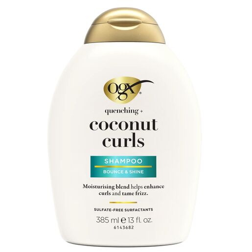 OGX Quenching + Coconut Curls Shampoo for Curly Hair 385mL