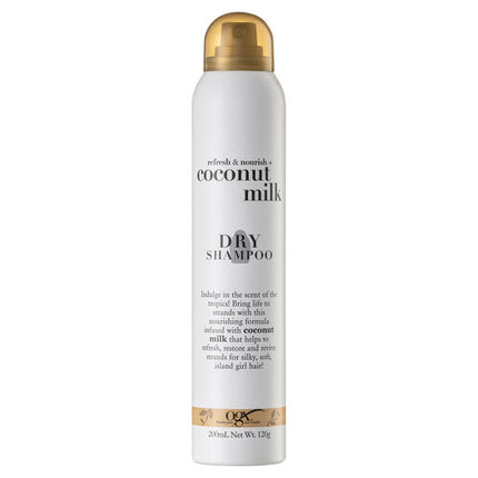 OGX Refresh & Nourish + Coconut Milk Dry Shampoo 200ml